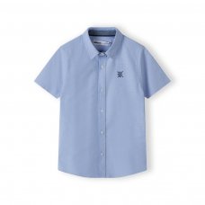 17SHIRT 21J: Short Sleeve Oxford Cotton Shirt (2-8 Years)